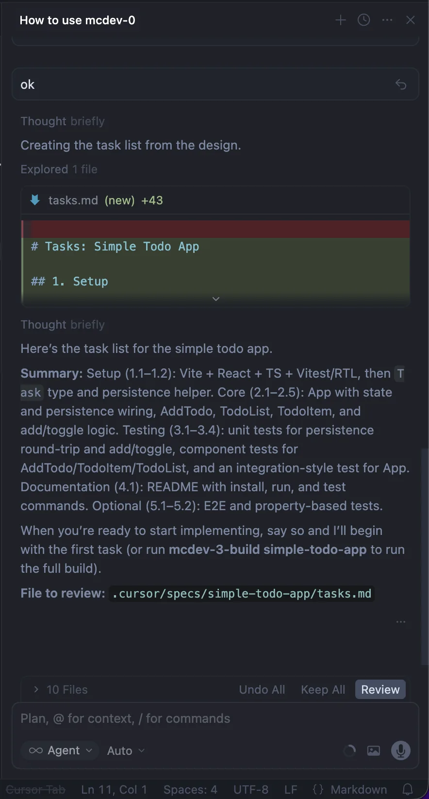 Step 5c: Tasks